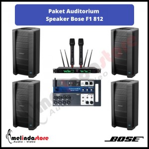 Paket Auditorium Speaker Bose F1 812 4 Speaker